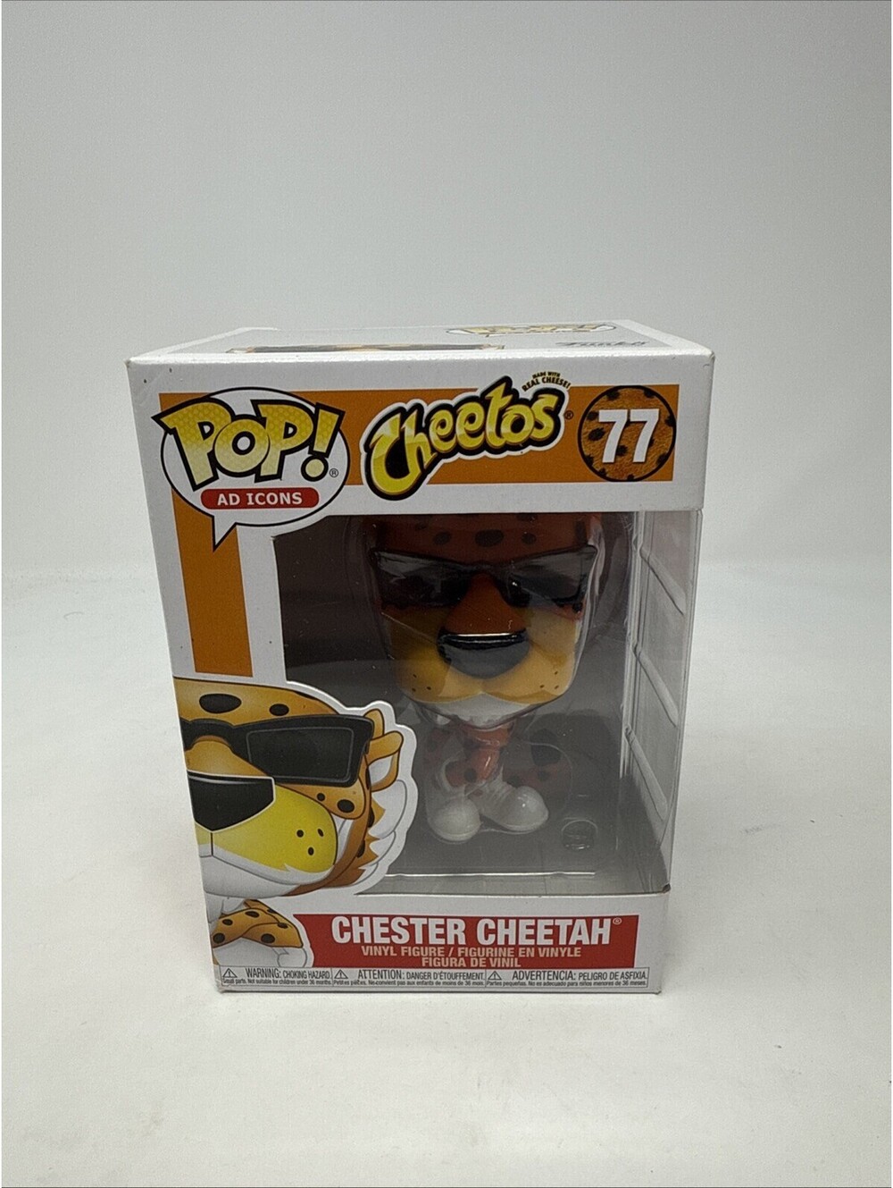 Funko Pop Ad Icons Cheetos #77 Chester Cheetah Vinyl Figure